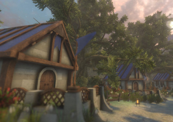 A Human settlement developed for the Unity Asset Store.
