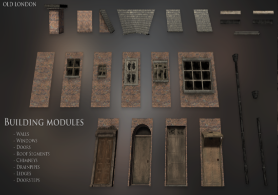 House building modules.